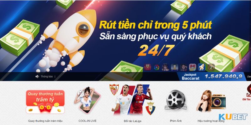 Những ưu điểm nổi bật của nhà cái Kubet